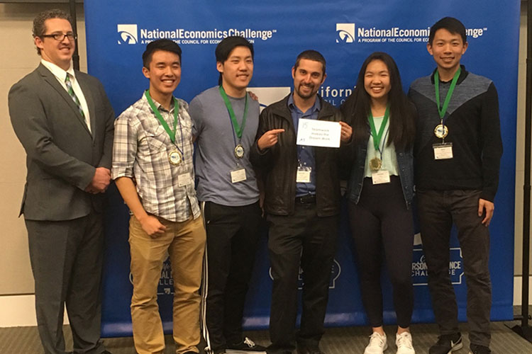 Harker Takes First at Nor Cal National Econ Challenge