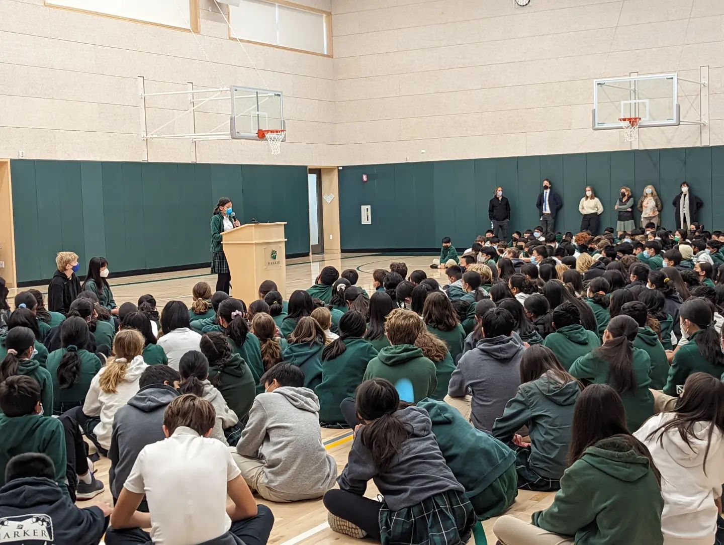 Middle School Women's History Month Assembly