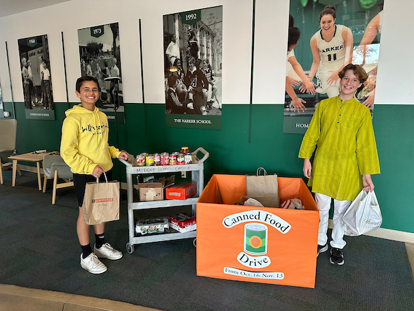 Middle School Food Drive