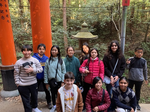Grade 6 Visits Japan
