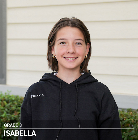 isabella - grade 8