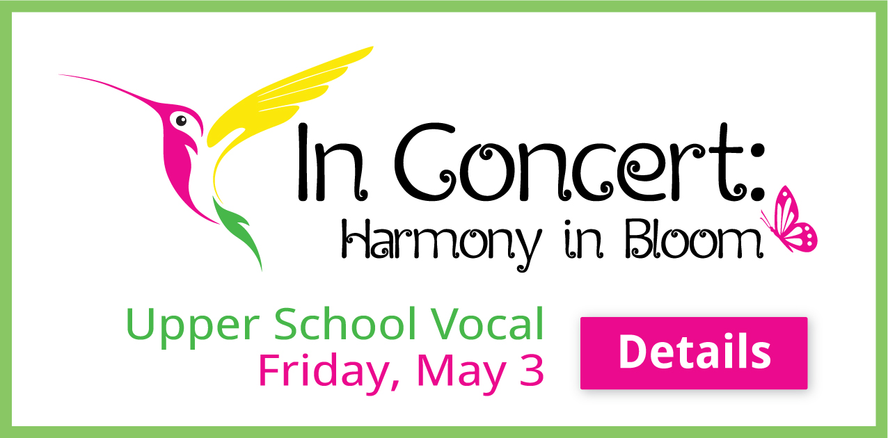 In Concert: Upper School Vocal Groups