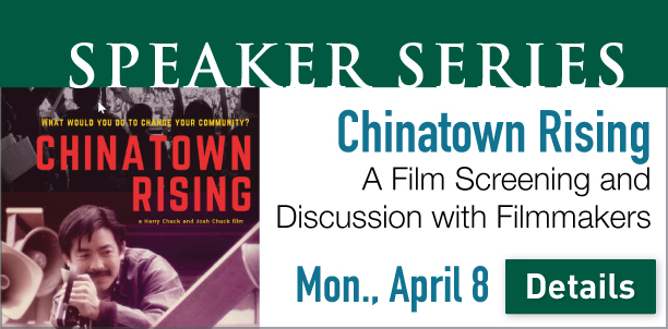 Harker Speaker Series: Chinatown Rising