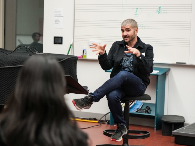 Alums Drop By to Talk Music Industry and Art