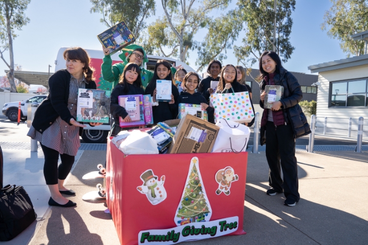 Middle School Family Giving Tree Drive