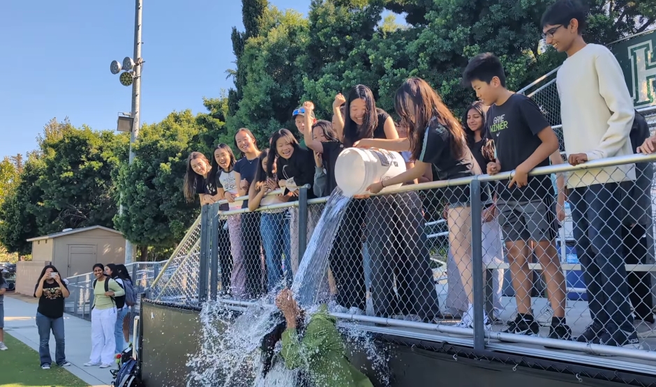 Chem Teacher Doused to Celebrate AP Scores