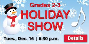 Grade 2-3 Holiday Show