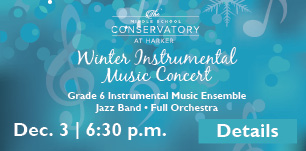 Grade 6 Winter Instrumental Concert