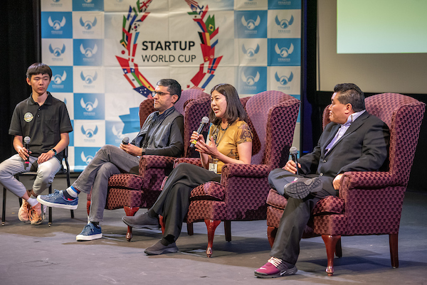 2025 Startup World Cup panel