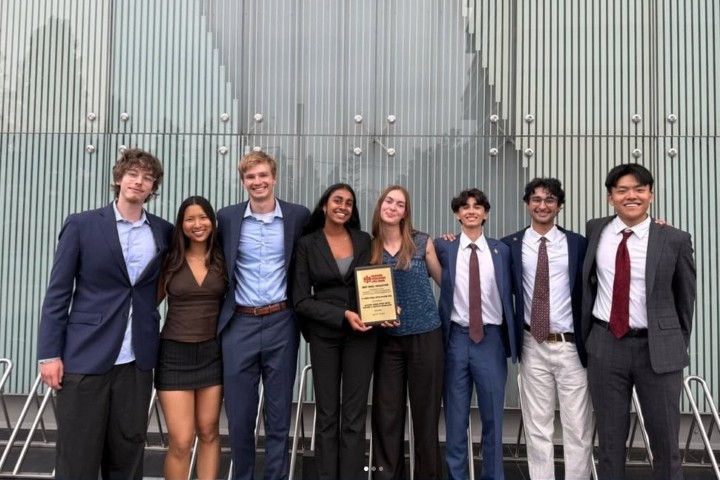 Khera '23 and Garg '22 at Model UN Conferences