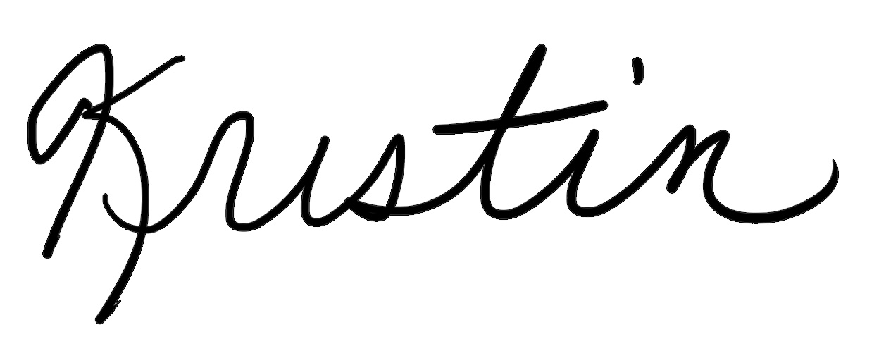 Kristin's signature