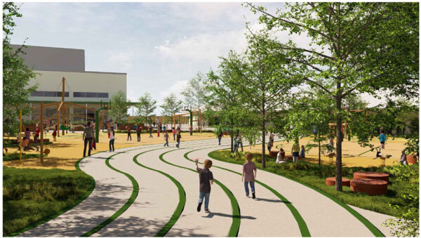 Bucknall play path CAD