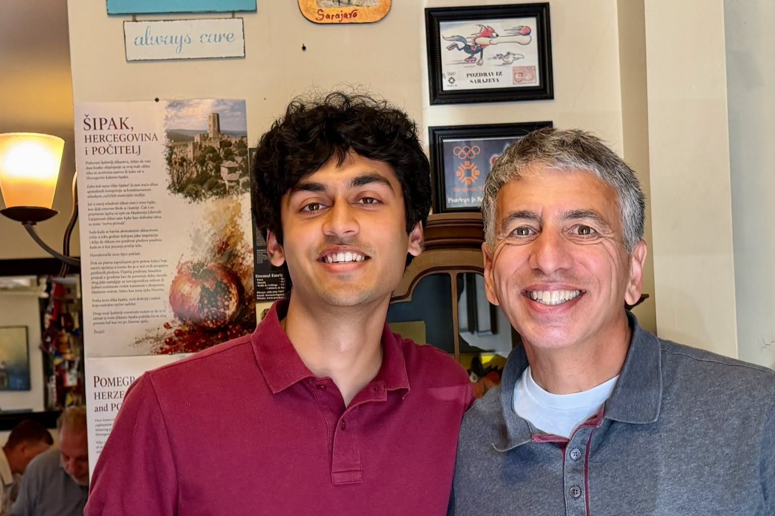 Alums Visit for the Summer