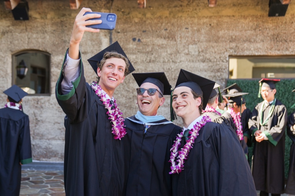 Upper school graduation